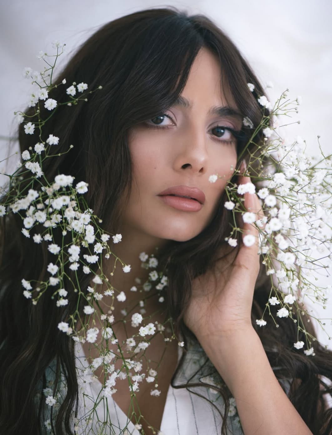 نانسي خوري تتأثر بمشهد مع جمال سليمان