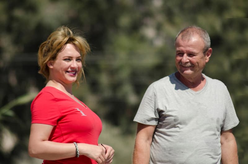 سلاف فواخرجي... أمام كاميرا جود سعيد في فيلم "بانتظار الخريف"