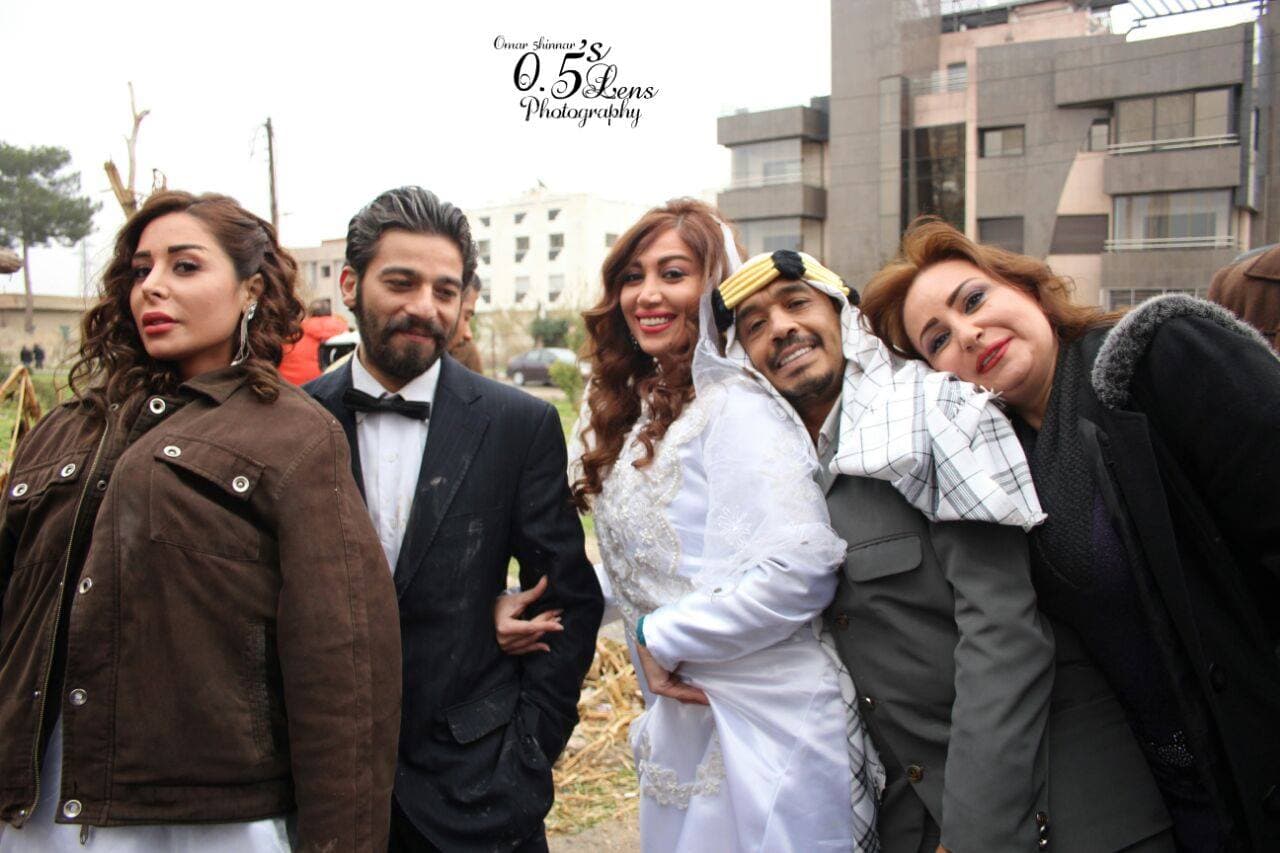 "بوسطة" في آخر أيام تصوير "وعدتني يارفيقي"