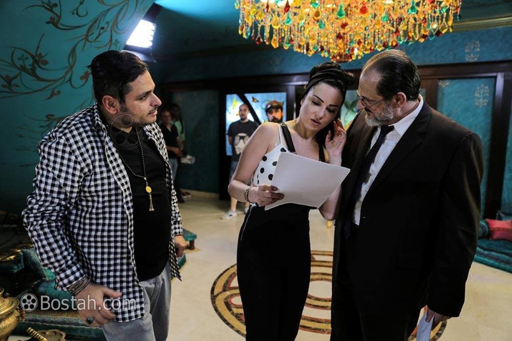 بالصور: "مدرسة الحب 2" يجمع خالد الصاوي وصفاء سلطان