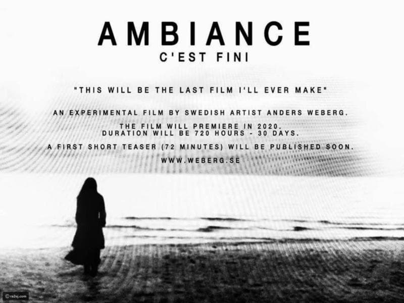 صورة غلاف مقالة مخرج سويدي يحضر لأطول فيلم في تاريخ السينما.. 720 ساعة!!