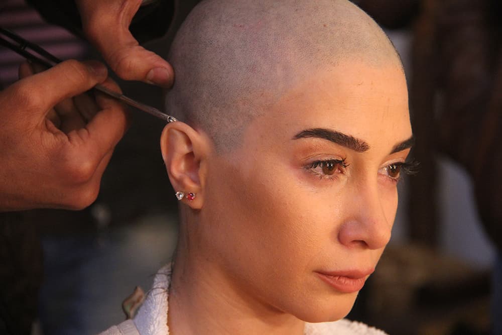 جيانا جورج عنيد تخلّت عن شعرها من أجل "خاتون"