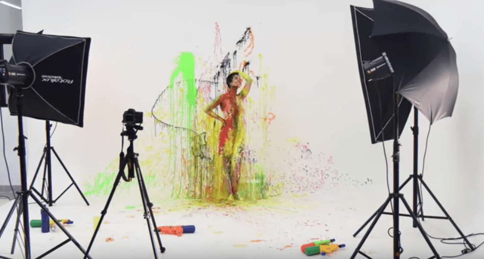 بالصور : جيانا عنيد بالألوان