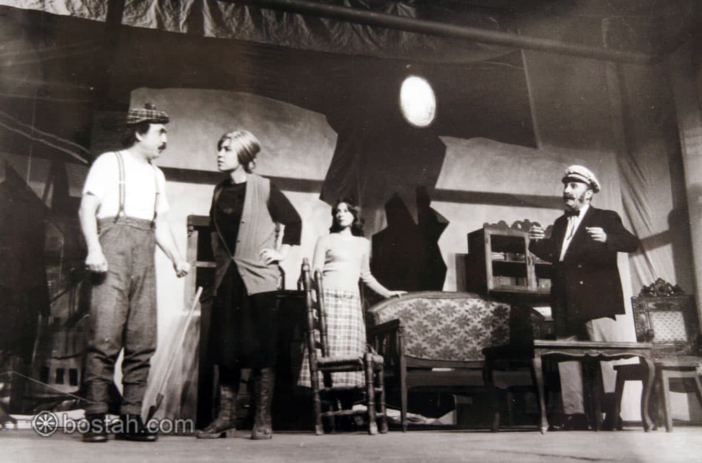 من مسرحية جونو والطاووس ل شون أوكيزي، إخراج محمد الطيب