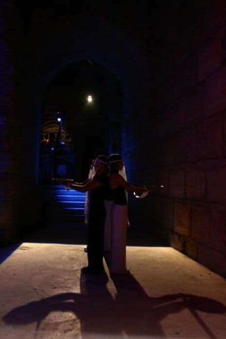 صور من مسرحية ألف مبروك