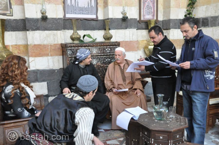 الصور الأولى من مسلسل باب الحارة الجزء الخامس