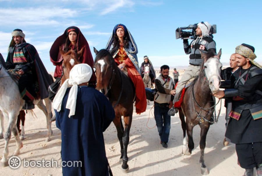 الصور الأولى من مسلسل دليلة والزيبق