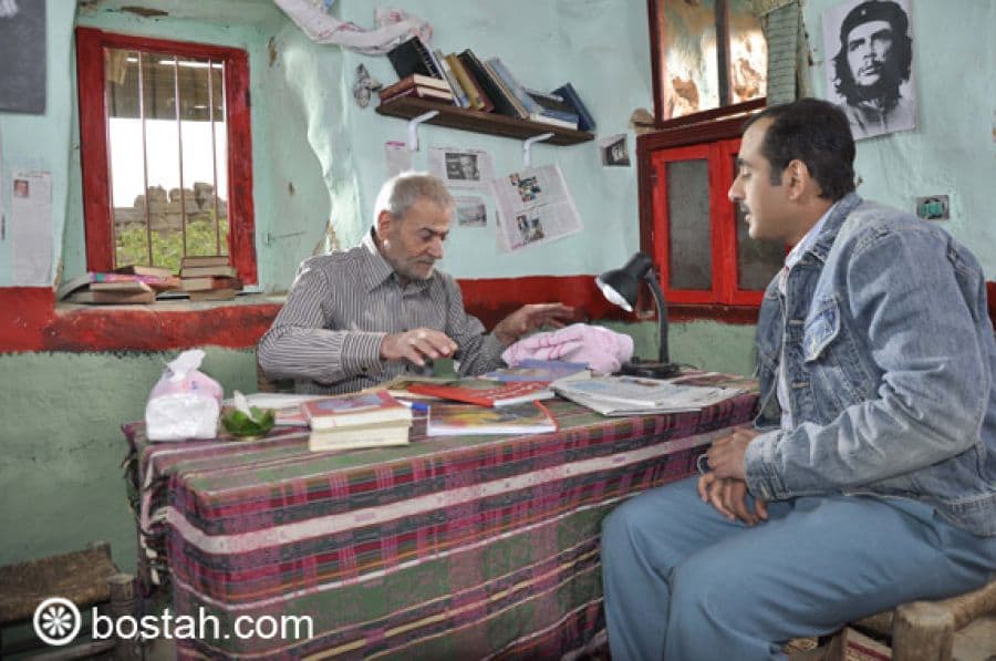 أبطال "خربة" في الصور الأولى من العمل على بوسطة