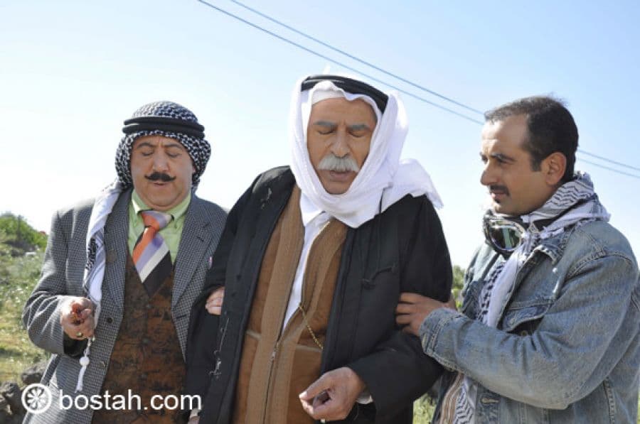 أبطال "خربة" في الصور الأولى من العمل على بوسطة