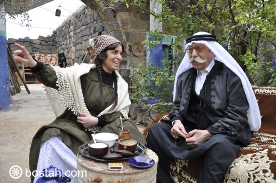 أبطال "خربة" في الصور الأولى من العمل على بوسطة