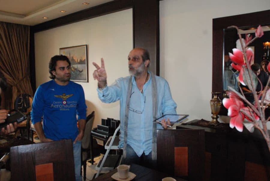 من اجواء تصوير مسلسل (المفتاح) البوم صور