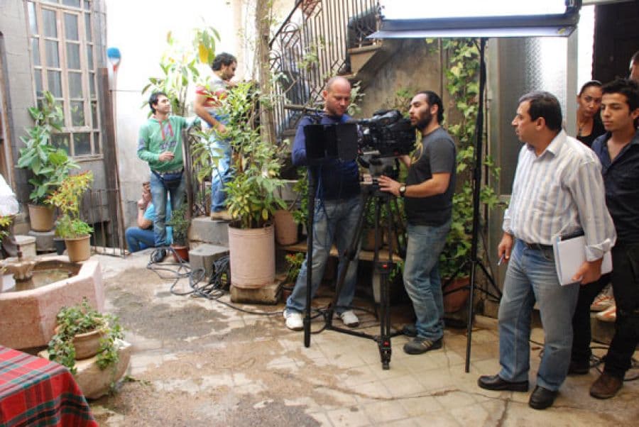 من اجواء تصوير مسلسل (المفتاح) البوم صور