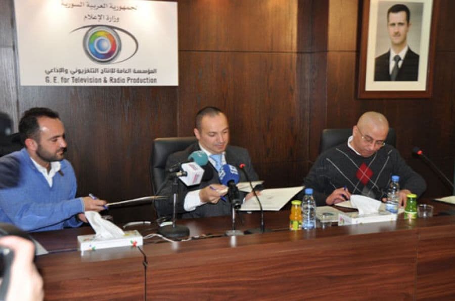 أرواح عارية من اجواء المؤتمر الصحفي لإنطلاق مسلسل أرواح عارية  ألبوم صور