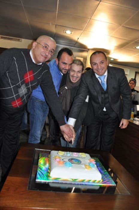 من اجواء المؤتمر الصحفي لإنطلاق مسلسل أرواح عارية  ألبوم صور