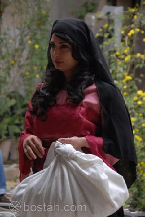 النجمة "مرح جبر" في ألبوم صور على "بوسطة" من "زمن البرغوت"