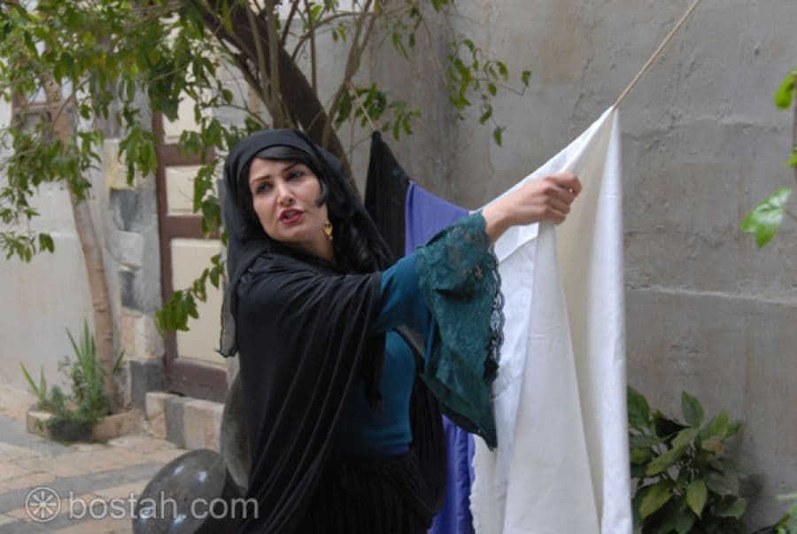 النجمة "مرح جبر" في ألبوم صور على "بوسطة" من "زمن البرغوت"