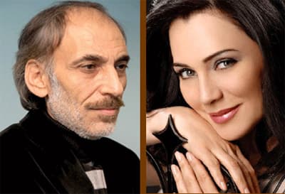 صورة غلاف مقالة سلاف فواخرجي وغسّان مسعود لأول مرّة أمام كاميرا المثنى صبح في "ياسمين عتيق"