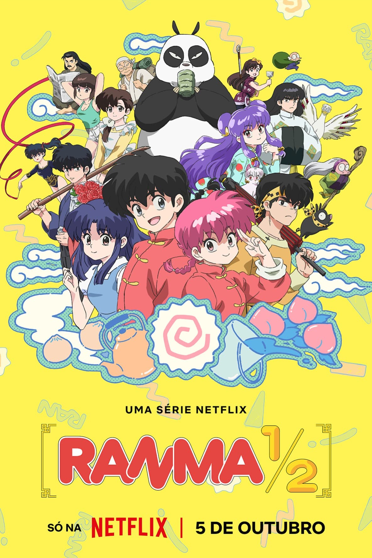 أنمي Ranma 1/2 يتصدر الأسبوع الثالث على Anime Trending
