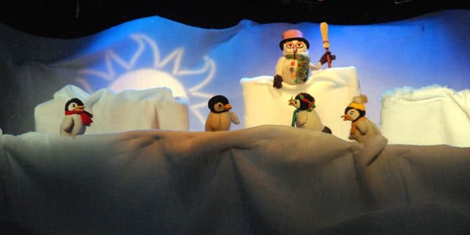 پوستر "البطاريق ورجل الثلج" پوستر "البطاريق ورجل الثلج"