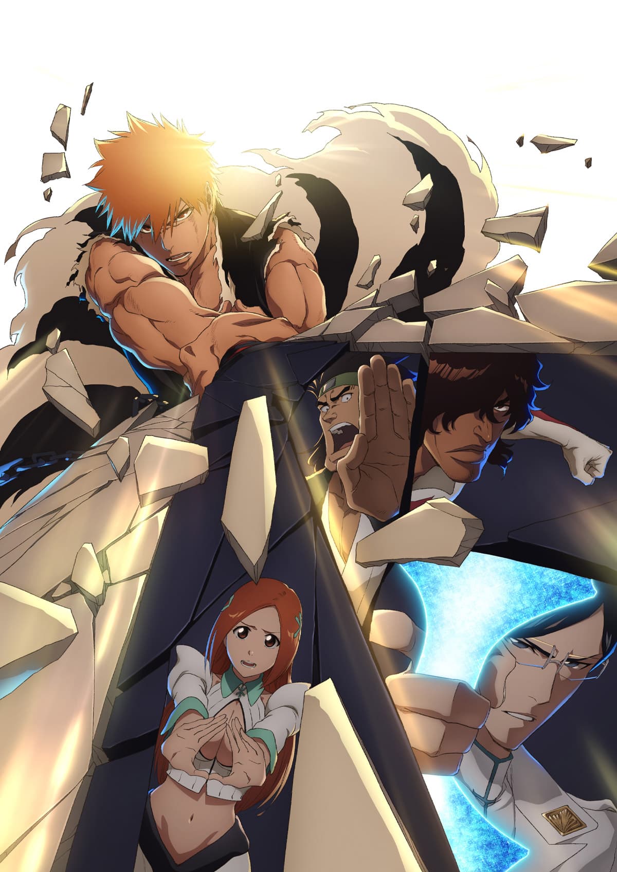 أنمي Bleach يطلاق شارتي البداية والنهاية للفصل الختامي "الكارثة"