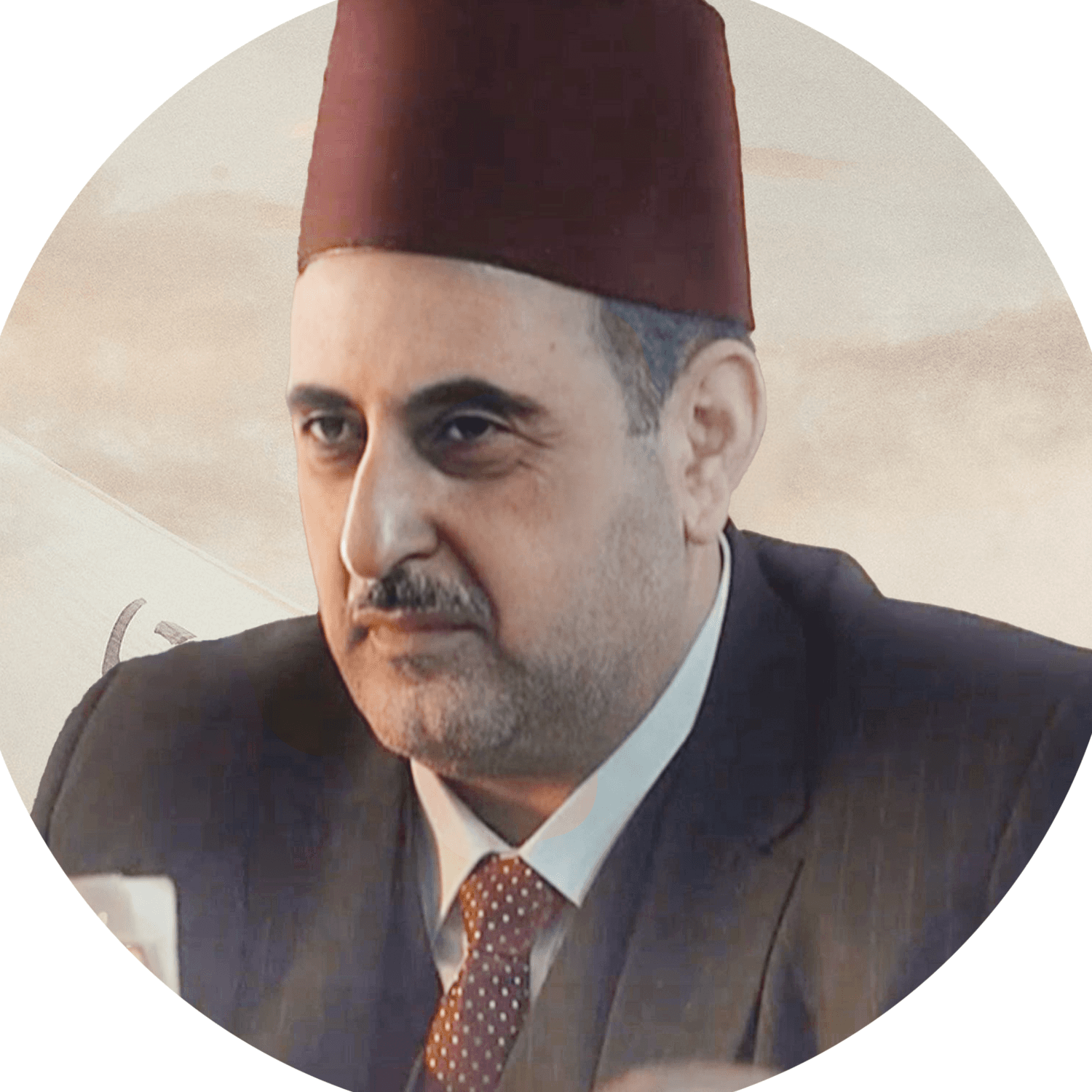 صورة شخصيّة شكري القوتلي صورة شخصيّة شكري القوتلي