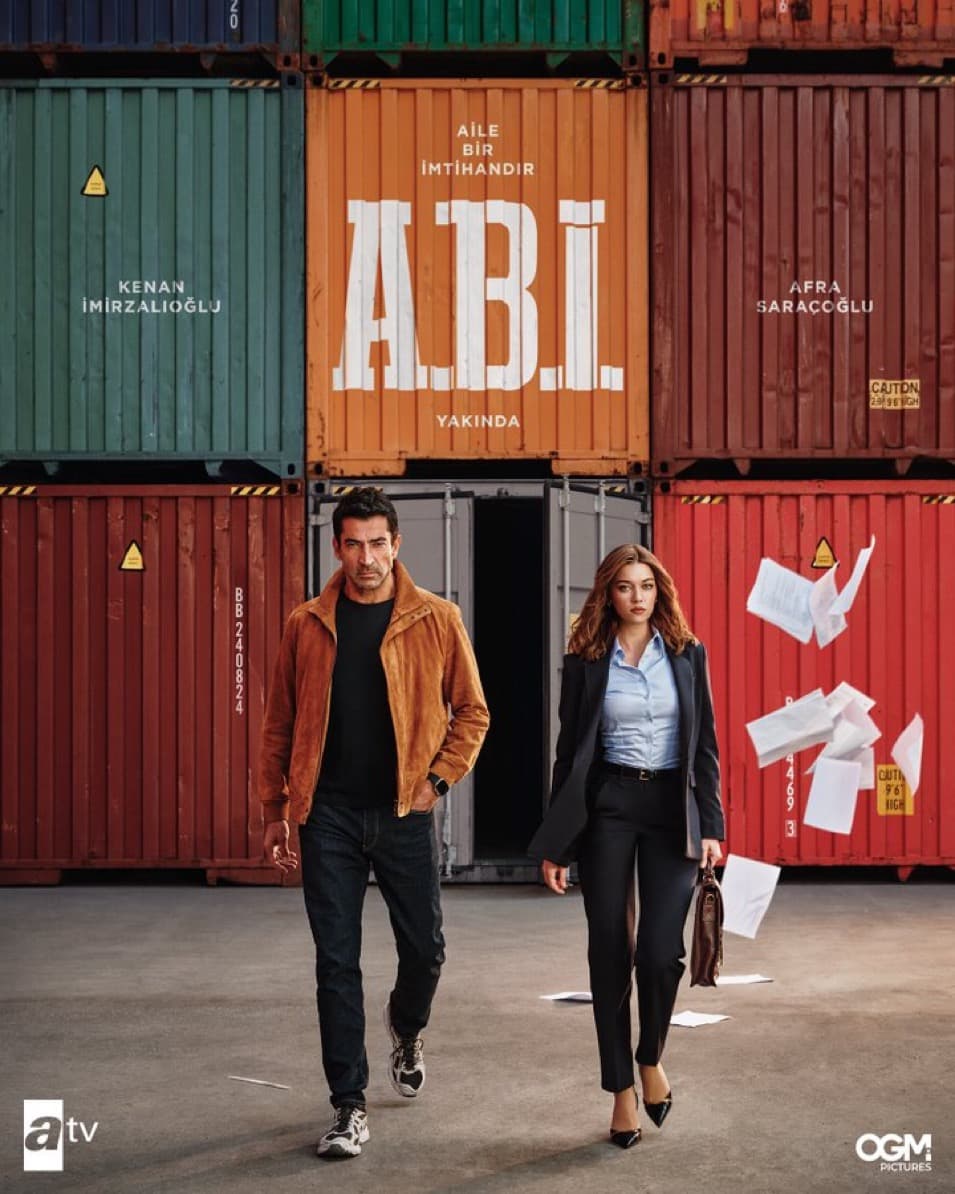 دوغان وليلى يجتمعان من جديد في كواليس مسلسل «A.B.İ»