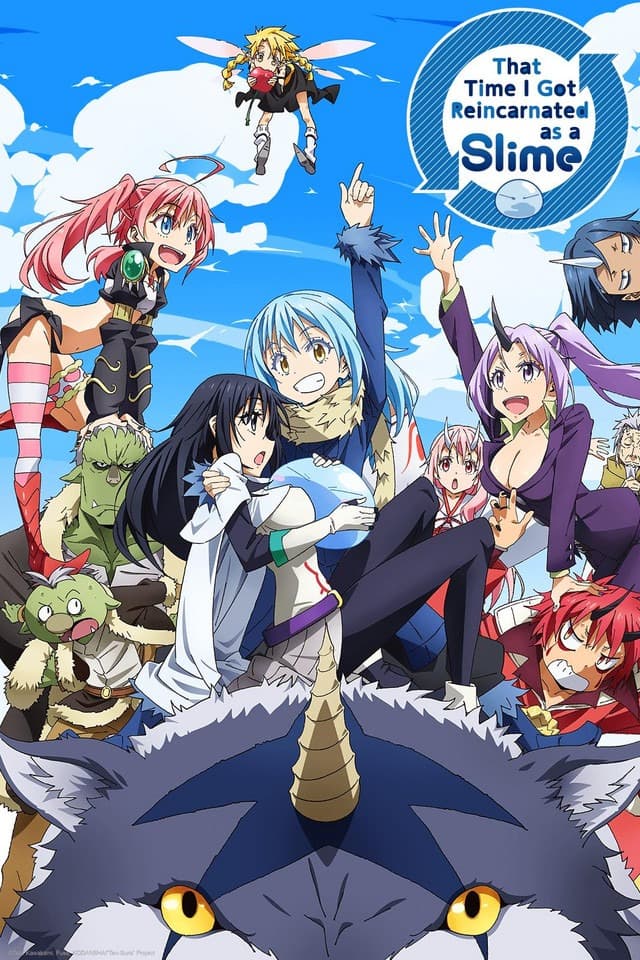 پوستر "Tensei shitara Slime Datta Ken" پوستر "Tensei shitara Slime Datta Ken"