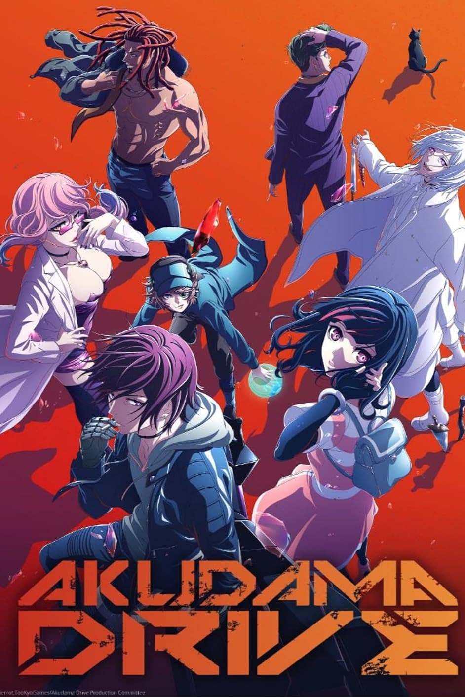 پوستر "akudama drive" پوستر "akudama drive"