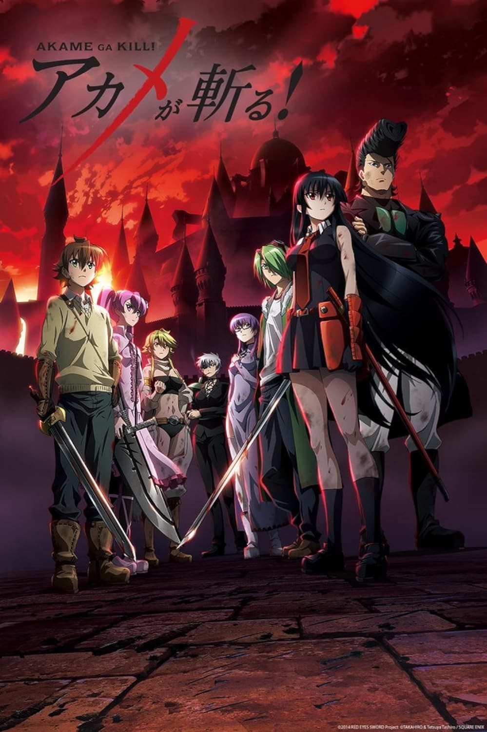 پوستر "Akame ga Kill" پوستر "Akame ga Kill"