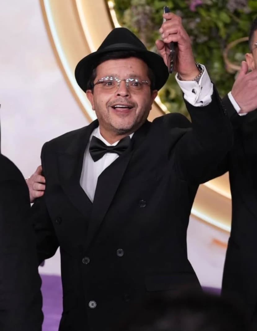 «النحس اتفك».. كيف احتفل مي عز الدين ومحمد هنيدي بفوز مصر؟