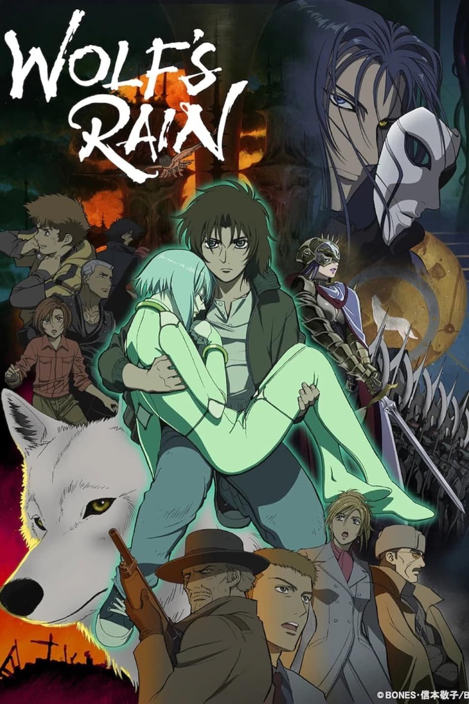 پوستر "Wolf's Rain" پوستر "Wolf's Rain"